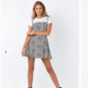 Princess Polly Cliff Leopard mini dress